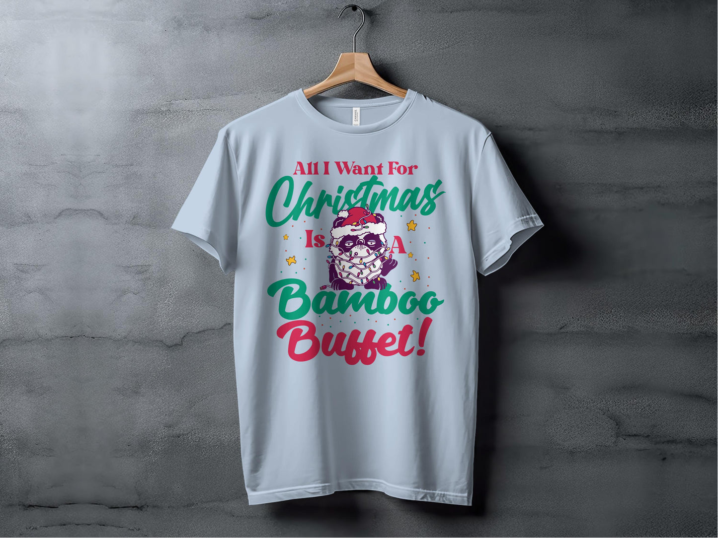 All I Want for Christmas is a Bamboo Buffet Shirt product