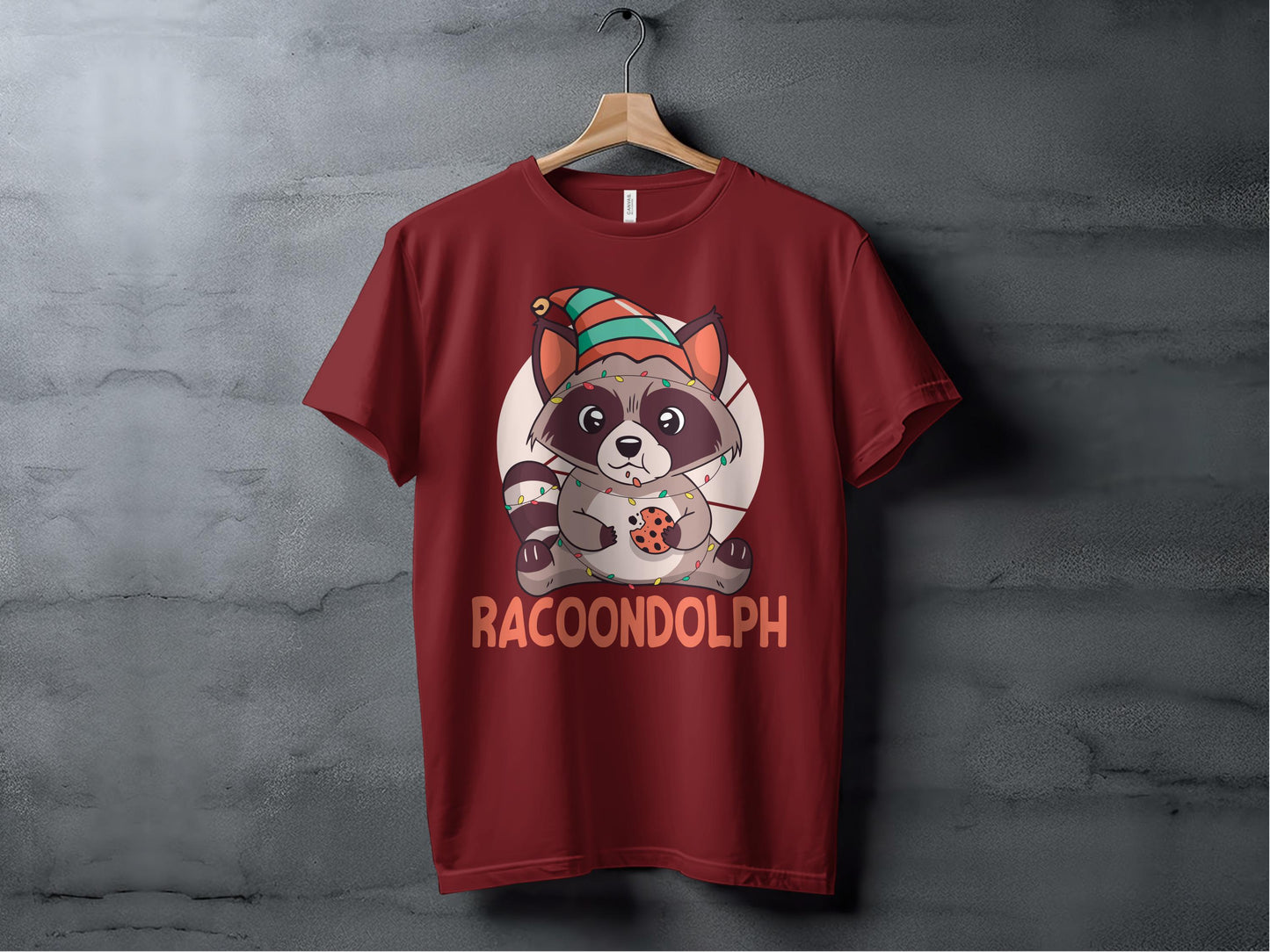 Adorable Racoon Graphic T-Shirt Novelty Gift product