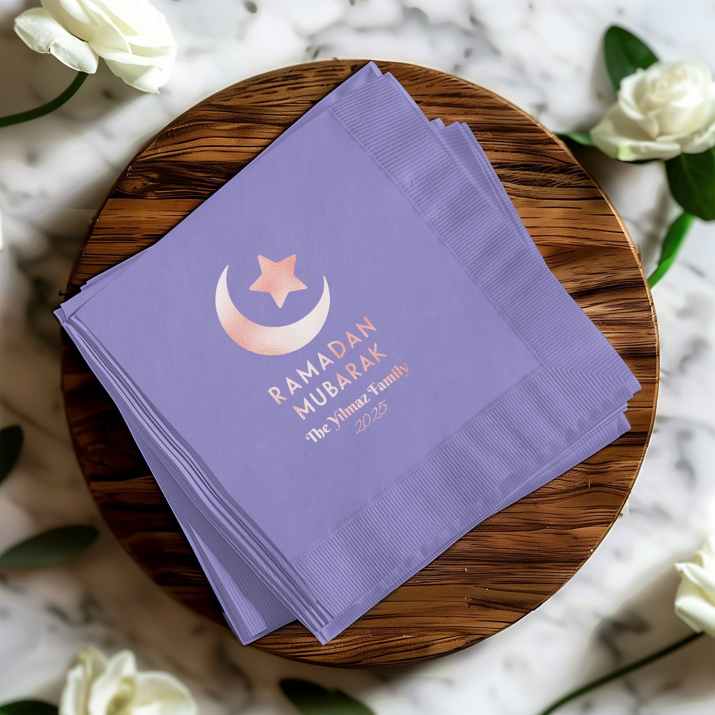Ramadan Mubarak Custom Printed Napkins product