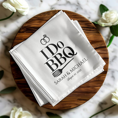 Personalized Wedding I Do BBQ Event Keepsake product
