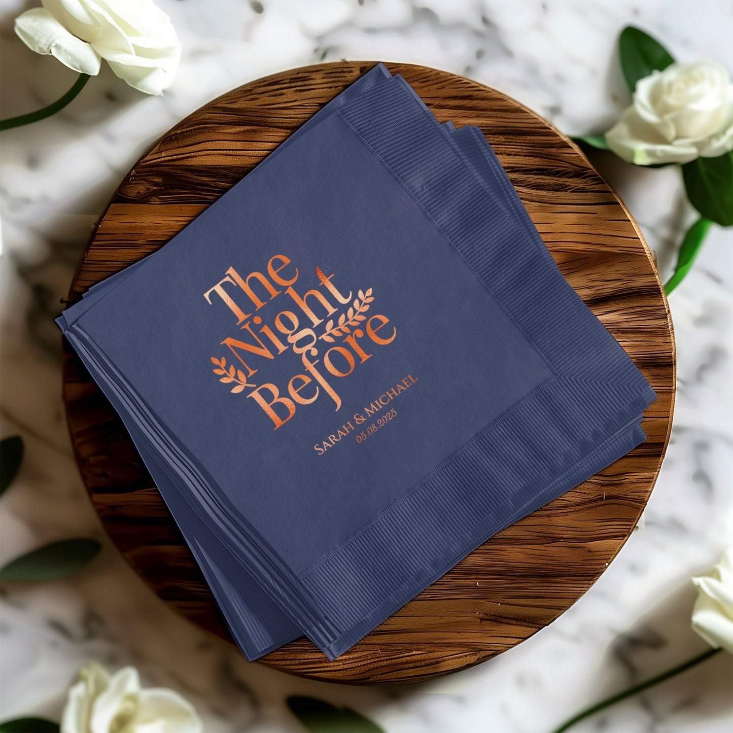 Celebrate The Night Before Personalized Event Napkin product