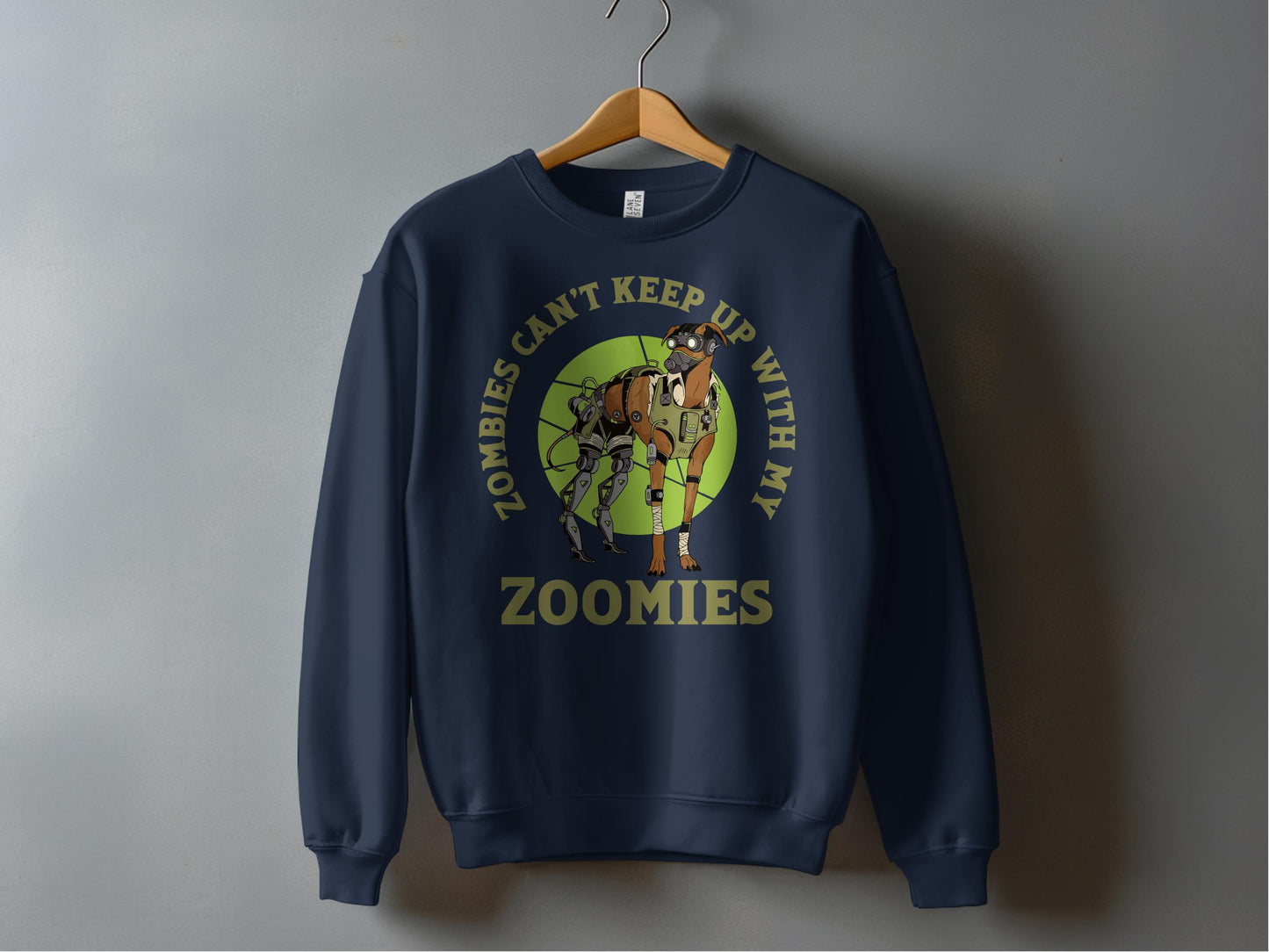 Zombies Can't Keep Up With My Zoomies Sweatshirt product