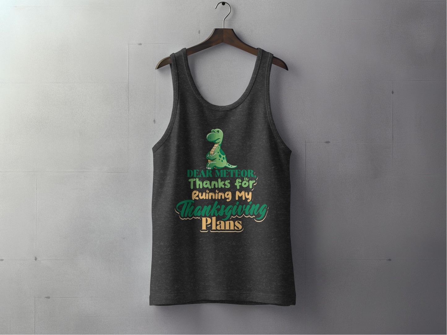 Funny Dinosaur Thanksgiving Graphic Tank Top product