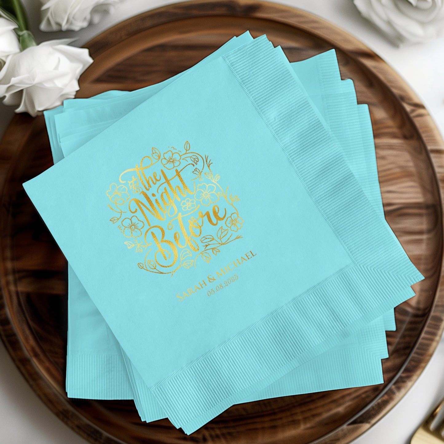 Personalized The Night Before Napkins product type