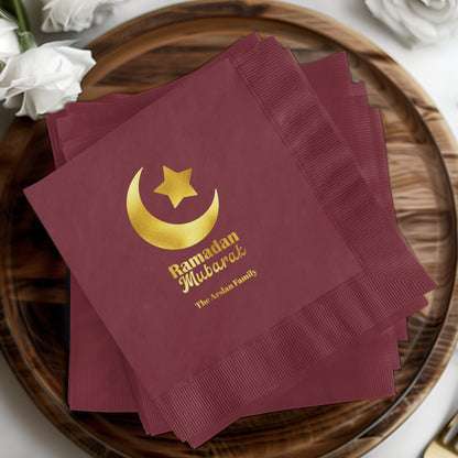 Ramadan Mubarak Custom Printed Napkin product