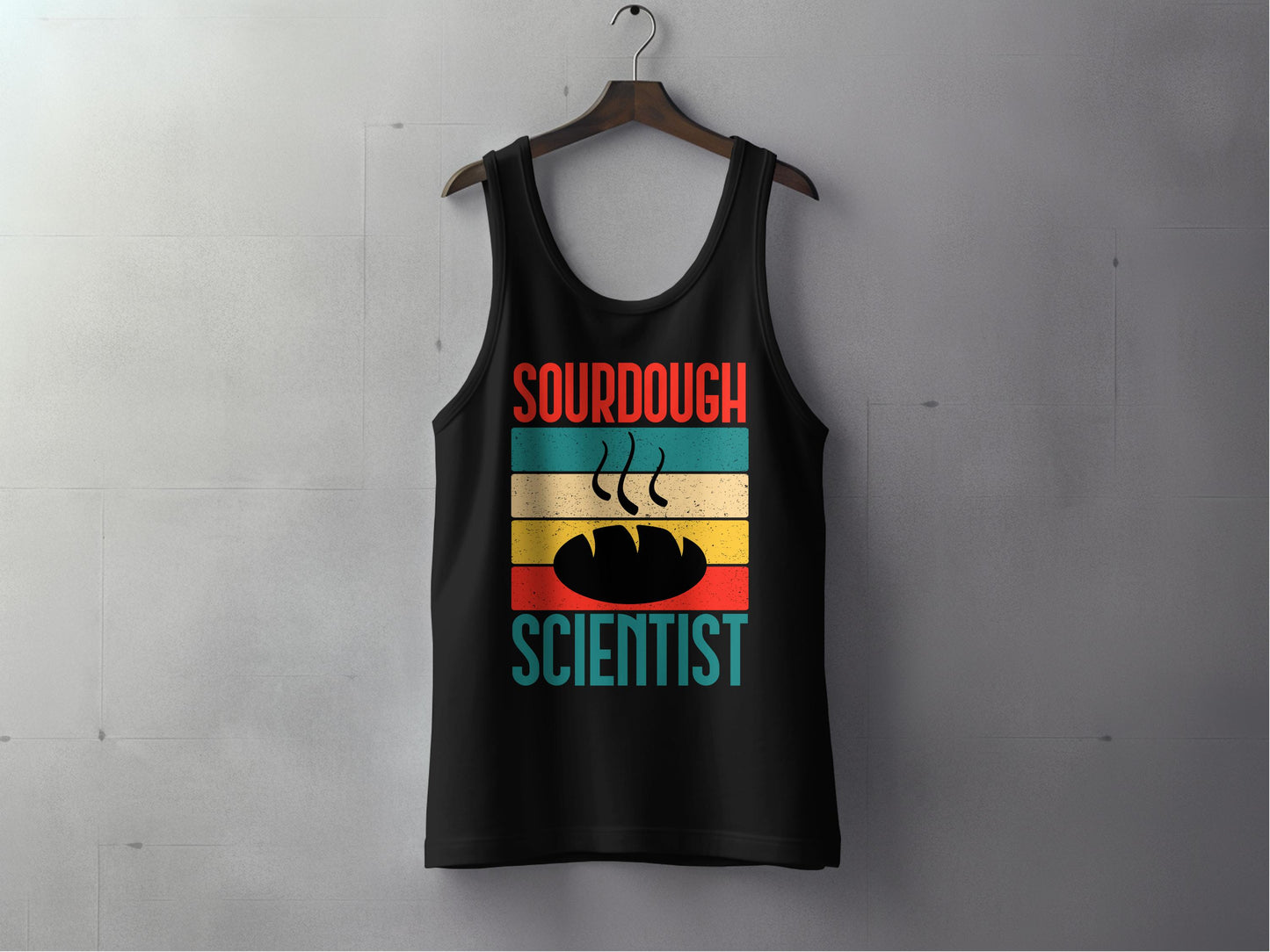 Sourdough Scientist Funny Graphic Retro Tank Top Product