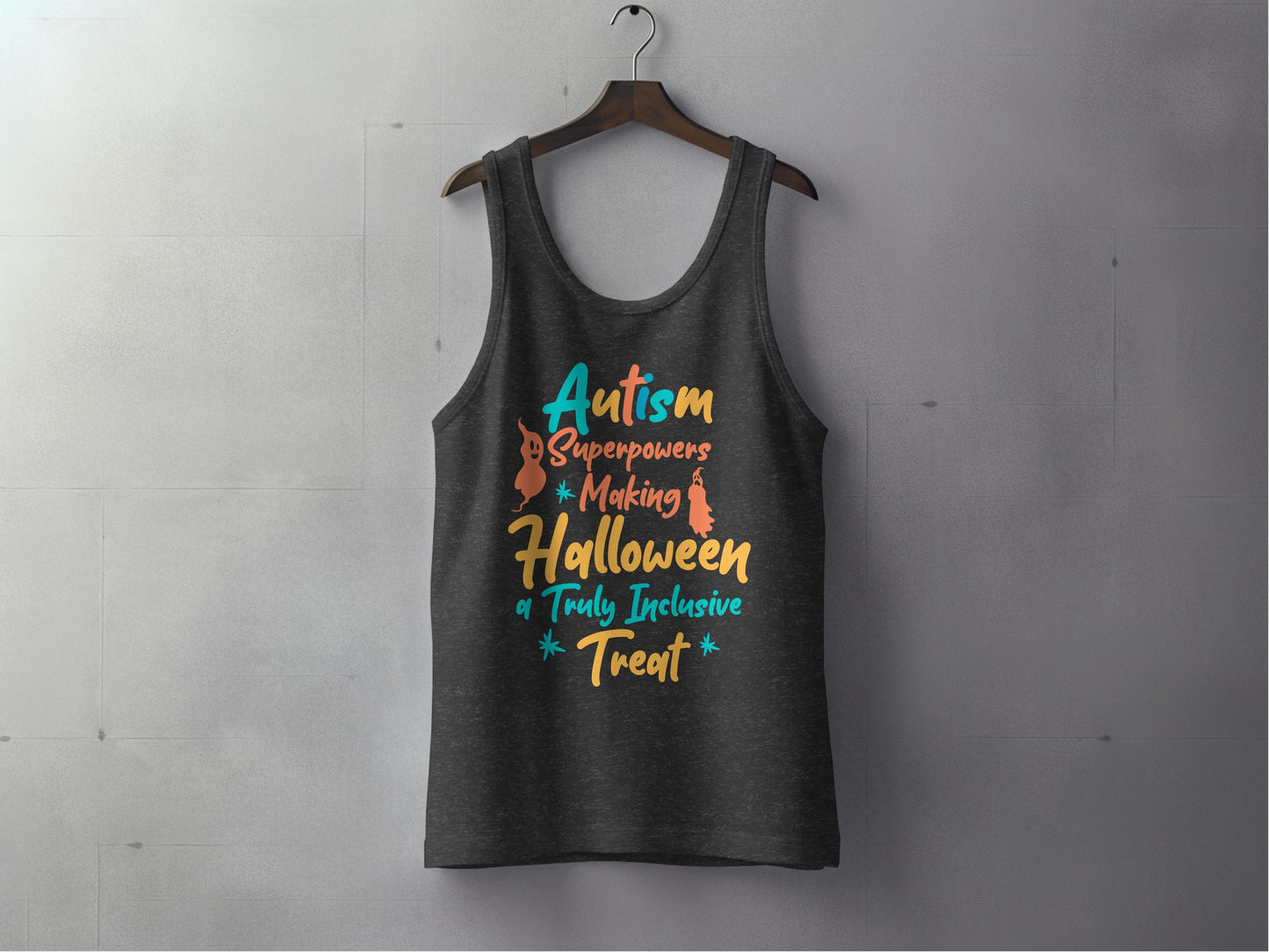 Autism Halloween Inclusive Treat Tank Top product