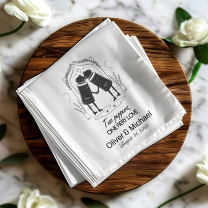 Two Peppers One Heart Love Personalizable Custom product