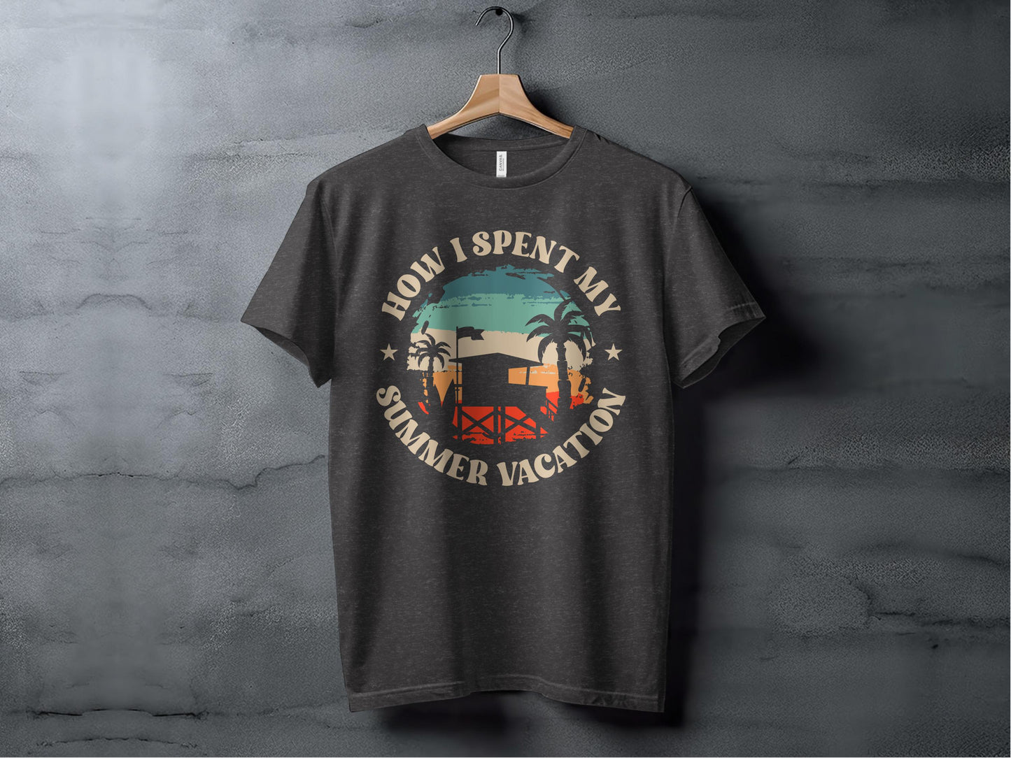 How I Spent My Summer Vacation Graphic Tee product