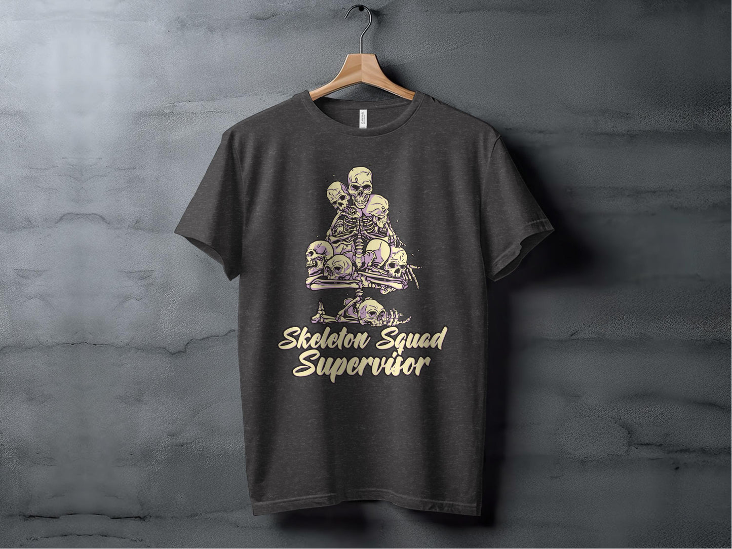 Skeleton Squad Supervisor Graphic Tee product