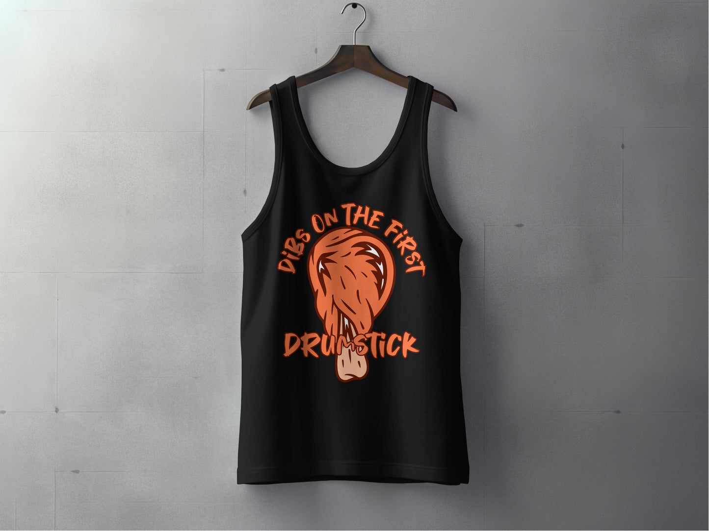 Dibs On The First Drumstick Tank Top product type