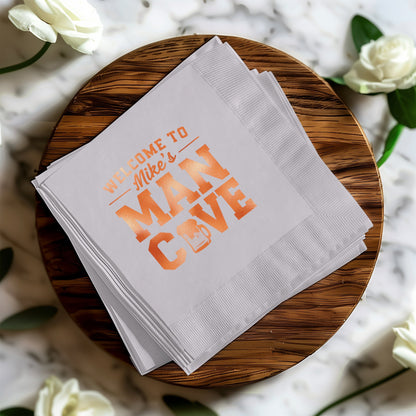 Welcome to Mike's Man Cave Tealight Candleholder Product