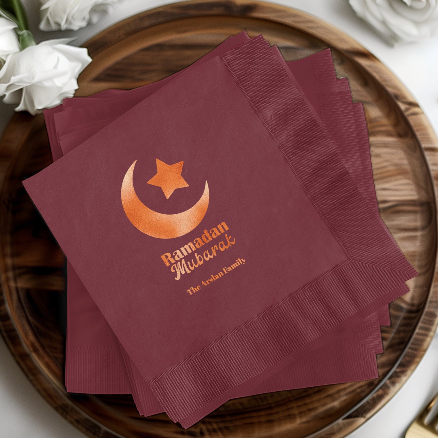 Ramadan Mubarak The Avlan Family Napkin product