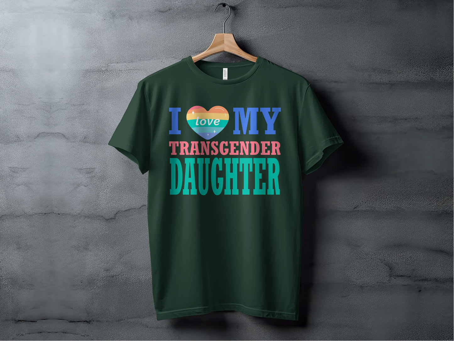 I Love My Transgender Daughter Expressive Shirt product