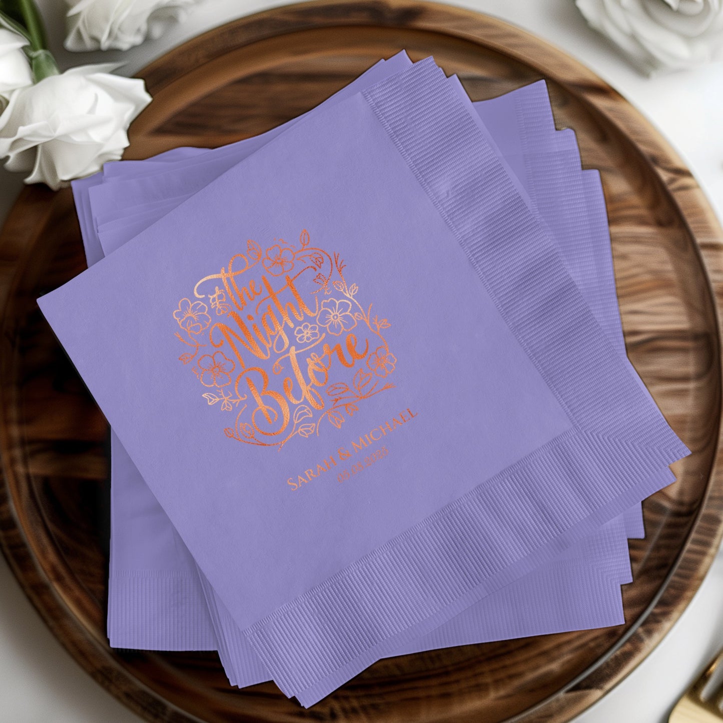 The Night Before Design Printed Napkins product