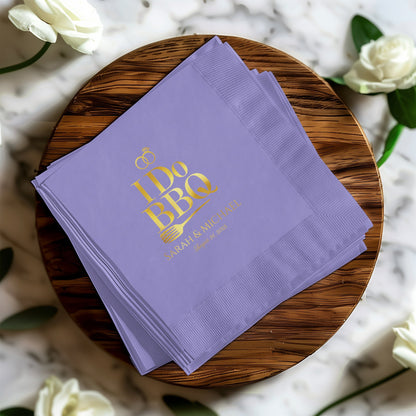 Personalized I Do BBQ Engagement Party Favor product