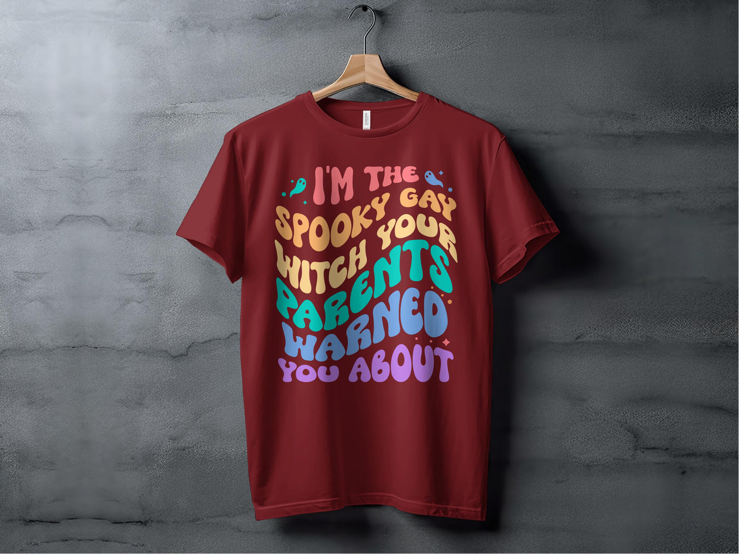 I'm The Spooky Gay Witch Your Parents Warned You T-shirt product