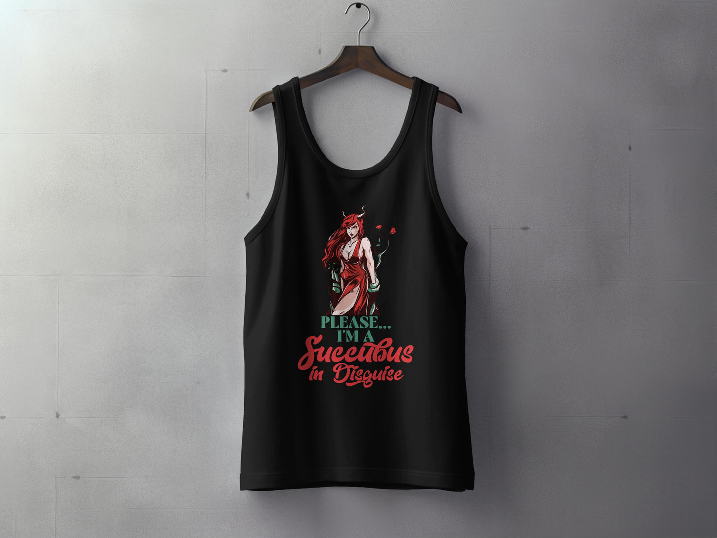 Please I'm A Succubus In Disguise Tank Top product type