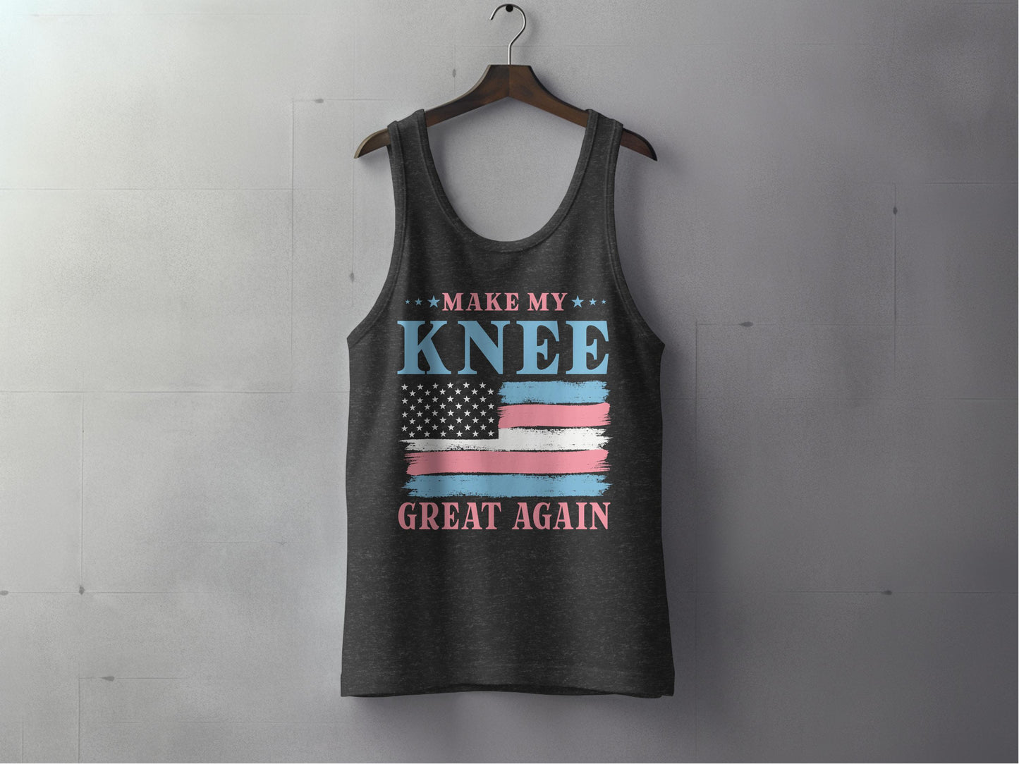 Make My Knee Great Again Graphic Tank Top product