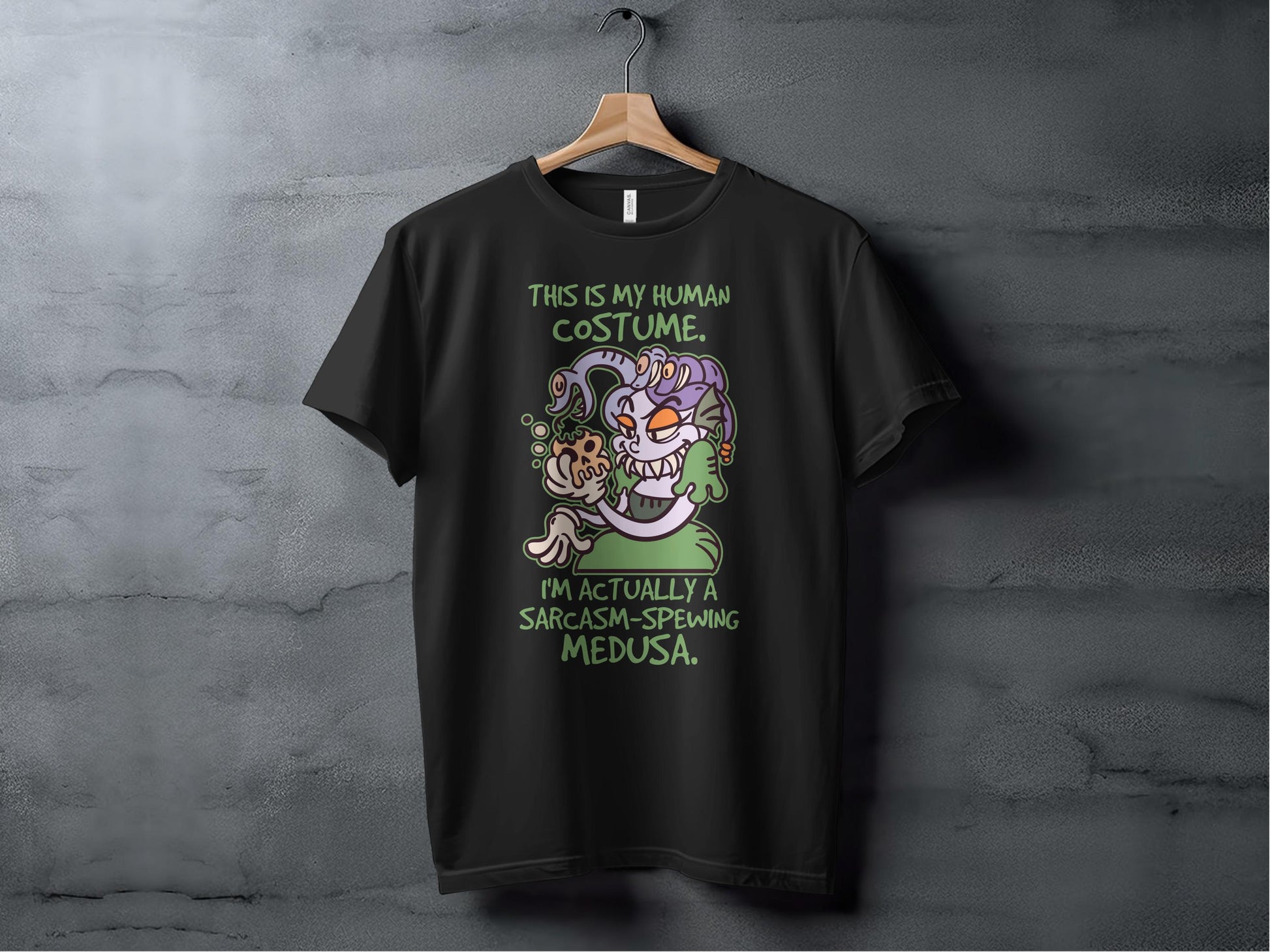This is My Human Costume Medusa T-Shirt product type
