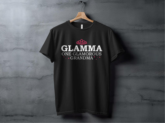 Glamma One Glamorous Grandma Fashion T Shirt product