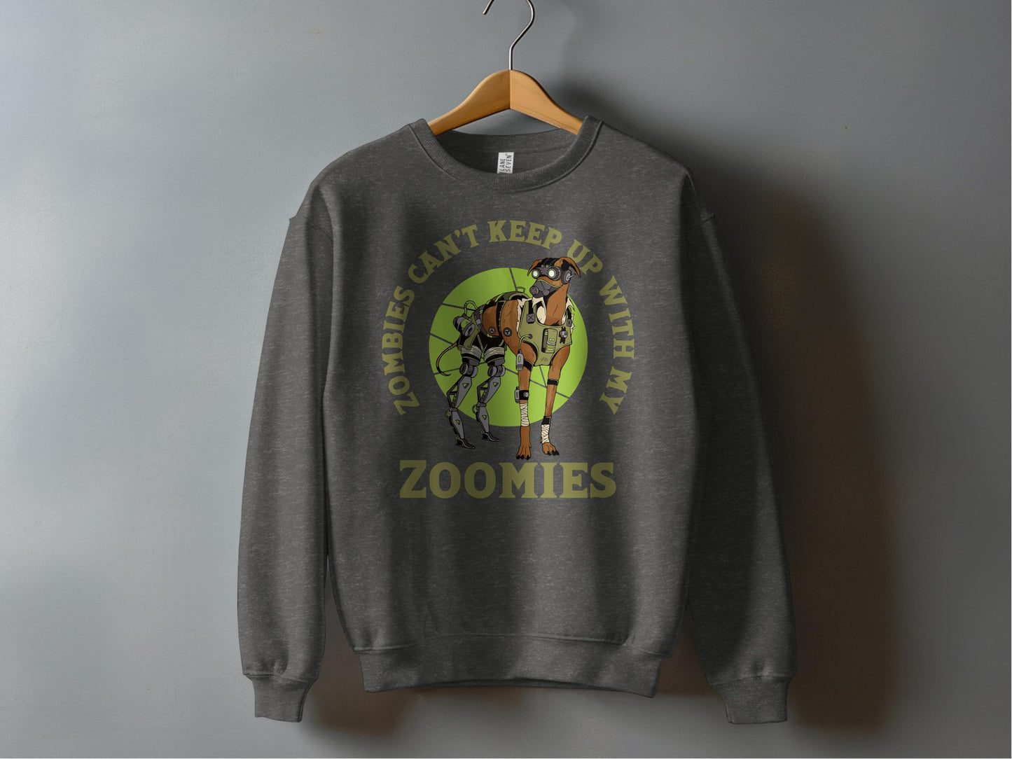 Zombies Can't Keep Up With My Zoomies sweatshirt product